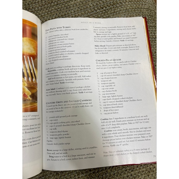 Hardcover Christmas with Southern Living 1999 cookbook - Picture 4 of 5